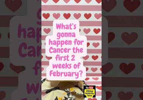 What’s gonna happen for #Cancer for the #first #2 #weeks of #February ? #Tarotreading #Tarot