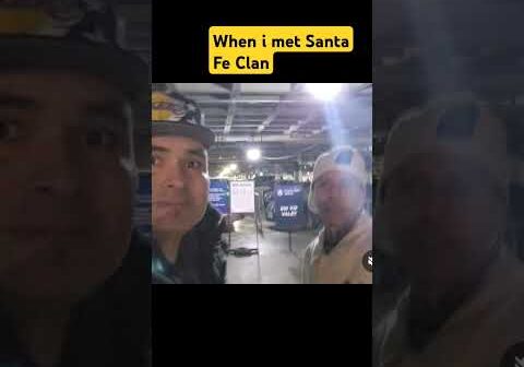 When I met #santafeklan this year. @SantaFeKlanOfficial