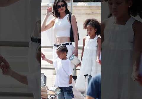 Kylie Jenner’s Stylish Venice Outing with Kids Stormi and Aire
