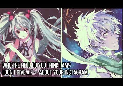 Nightcore → Instagram [Lyrics]
