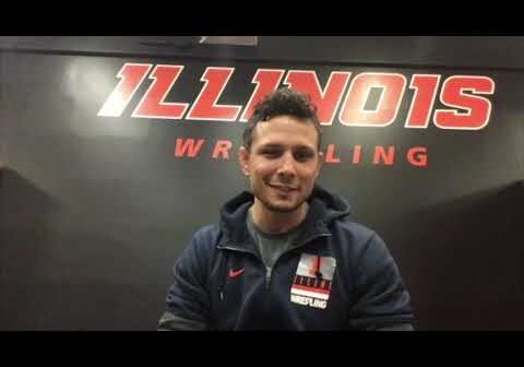 Mike Poeta of Illinois reflects on being a competitive wrestler during holidays