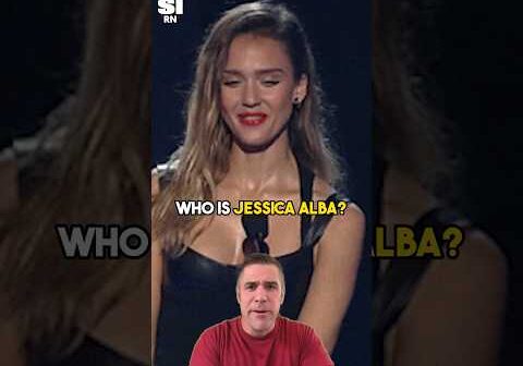 Sauce Gardner doesn’t know who Jessica Alba is? 😳
