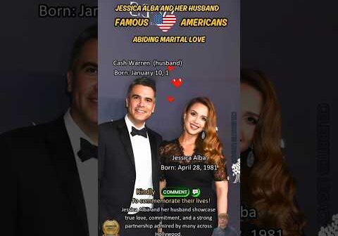 Jessica Alba &#038; her husband a beautiful Hollywood love story admired across America for its devotion