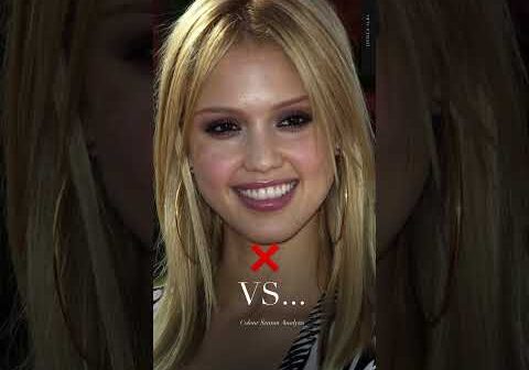 Colour Analysis for Jessica Alba, hair 🤍 #coloranalysis #jessicaalba
