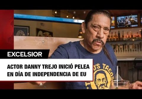 Actor Danny Trejo inició pelea en Día de Independencia de EU