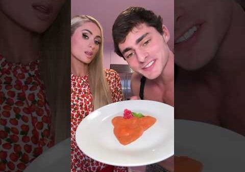 MAKING PINK PASTA WITH @ParisHilton
