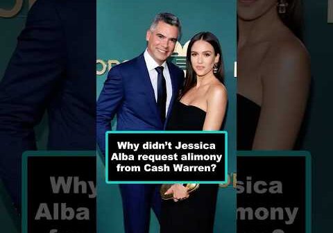 Why didn’t Jessica Alba request alimony from Cash Warren? #JessicaAlba  #CashWarren #fyp #celebrity