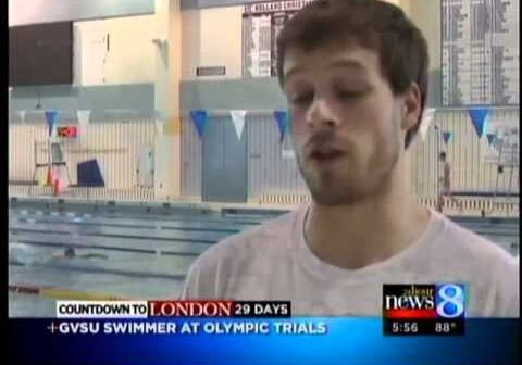 Laker swimmer sets new best at Olympic trials