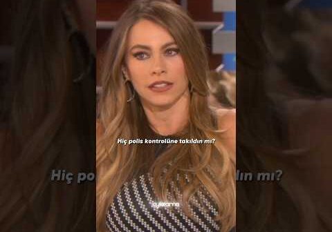 Sofia Vergara Polisten Nasıl Kurtuldu?