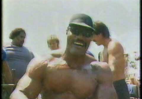 Danny Trejo on Muscle Beach 1986