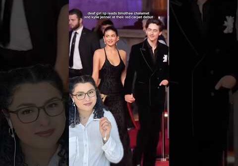 its screaming endgame #timothèechalamet #kyliejenner #timmyandkylie #lipreading #lipreadinggirl