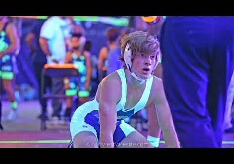 132 – Jack Summers {G} of Chatfield Wrestling Club vs. Lowden Ward {R} of Beebe Trained