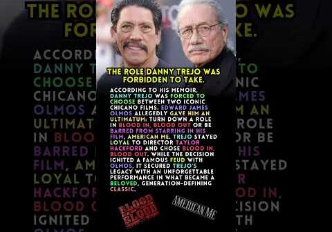 The Role Trejo was Forbidden to Take.