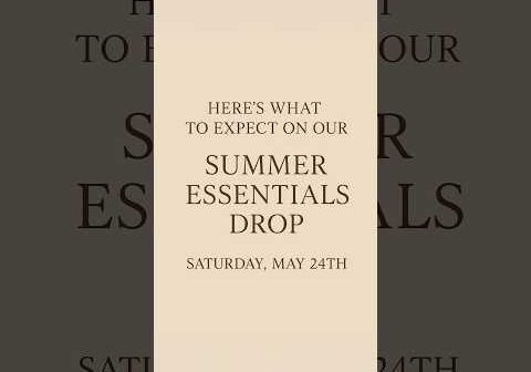 Who is ready for this drop?