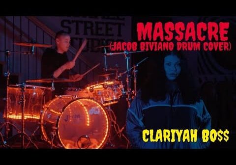Clariyah Bo$$ – Massacre (Jacob Biviano Drum Cover)