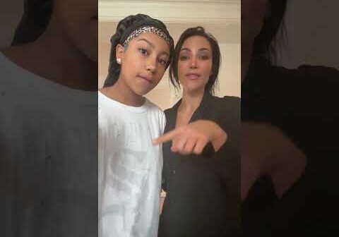 Kim Kardashian Gets Ready For Met Gala With Daughter North West