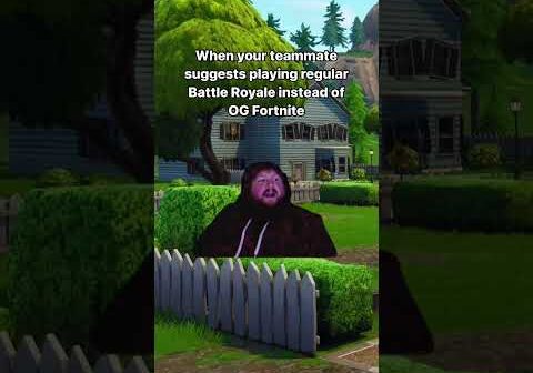 Not gonna happen bud. OG Fortnite Battle Royale #fortnite #mchoodiegaming #twitch