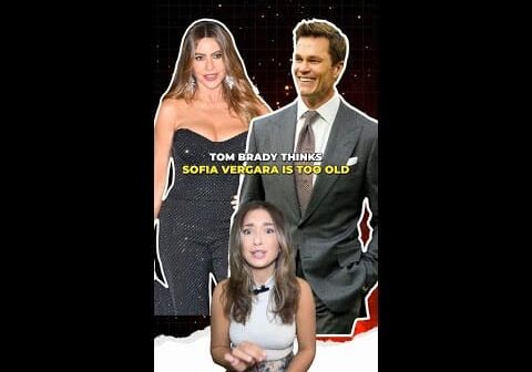 Tom Brady thinks Sofia Vergara’s too old? #TomBrady #SofiaVergara  #Shorts