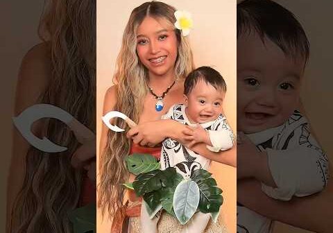 with baby maui🥹😍
