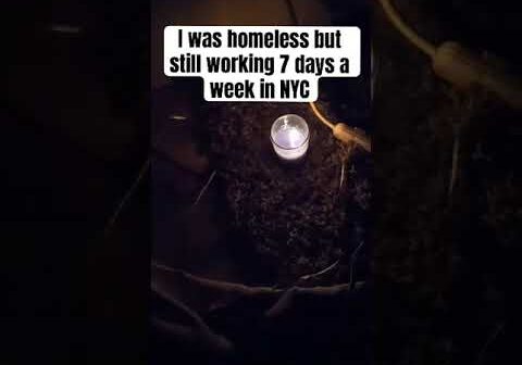 Homeless & still working 7 days a week | what it really takes to make your dreams come true #pov