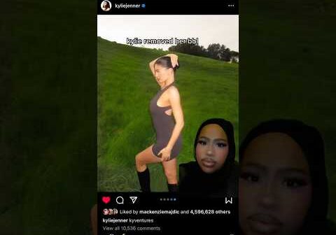 looks way better this way #shorts #kyliejenner #youtubeshorts #short #shortsfeed #viral #viralvideo