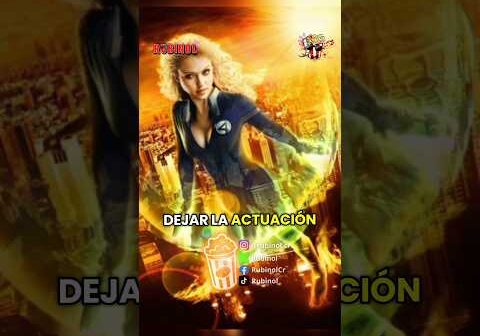 JESSICA ALBA CASI DEJA LA ACTUACIÓN POR FANTASTIC FOUR 2 #shorts