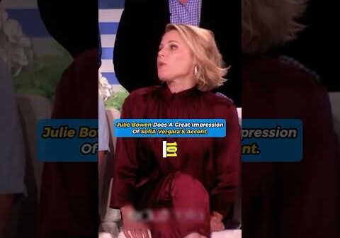 Julie Bowen Does A Great Impression Of Sofía Vergara’s Accent
