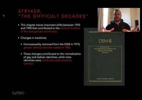 WGS 224 : Video Lecture, Stryker, “The Difficult Decades” (03.26.20)
