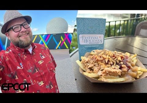 Epcot World Showcase Dec 2021 | Festival of the Holidays Foods & Long Wait Times | Walt Disney World