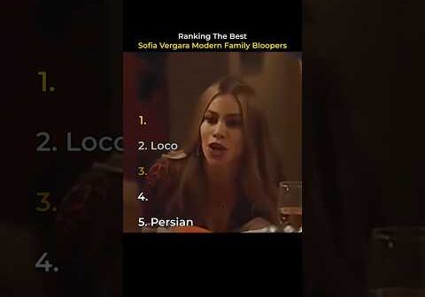 Ranking The Best Sofia Vergara Modern Family Bloopers