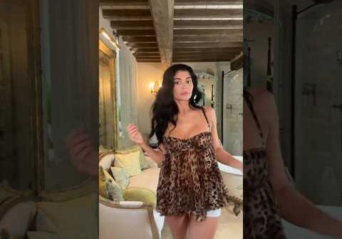 Kylie Jenner’s Morning Routine in Tuscany, Italy #shorts #dynamicfeed #kyliejenner