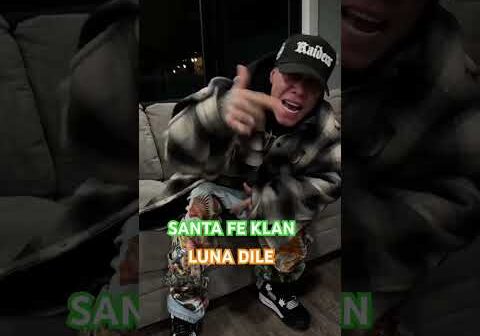 @SantaFeKlanOfficial #rapper 🎤#capela  LA CANCIÓN #luna DILE