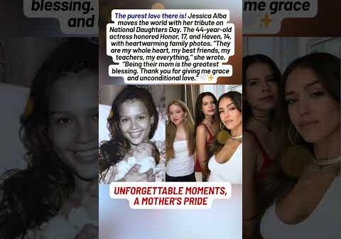 Jessica Alba’s emotional message to her daughters that touched millions of mothers