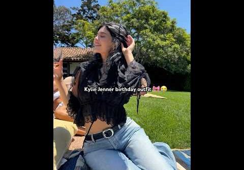 Kylie Jenner birthday outfit😍💖 kylie Jenner new viral video #kyliejenner #viralshort #viralvideo