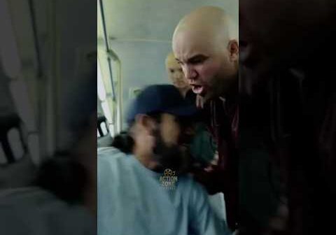Danny Trejo WRECKS Two Thugs on the Bus! | Bad Ass Fight Scene #dannytrejo #michaeltrevino