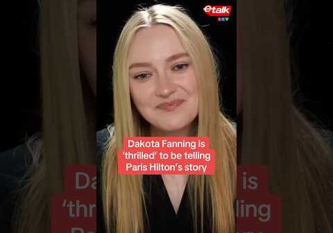 ‘Vicious’ star Dakota Fanning is ‘thrilled’ to be telling Paris Hilton’s story