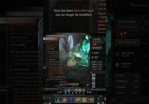 Diablo 4 Season 11 Heaven Crafting lets see what will happen on Mythics…