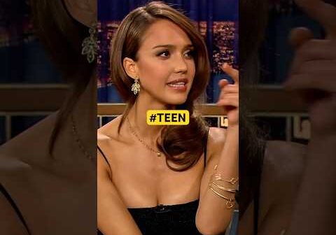 Jessica Alba on Her Awkward Teen Years#shorts