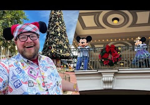 Disney’s Magic Kingdom Christmas 2021 | Jingle Cruise & Disney Christmas Tree | Holiday Dapper Dans