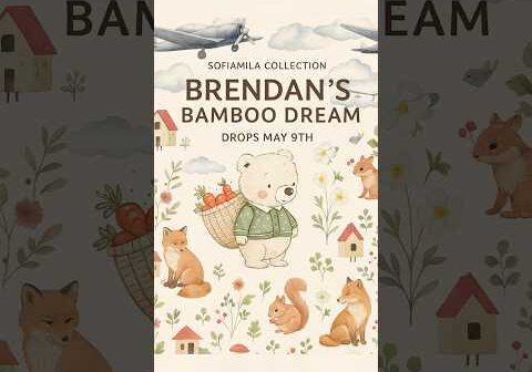 Soft as a cloud, wild l as imagination — Brendan’s Bamboo Dream is almost here!