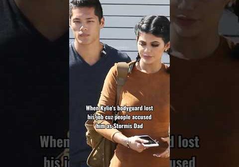 When Kylie Jenner’s bodyguard lost his job cuz people accused him as Stormi’s Dad 😭