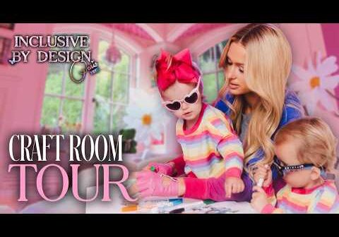 Designing My Dream Craft Room for My Kids in my NEW House! Ep 1 | Inclusive By Design | Paris Hilton