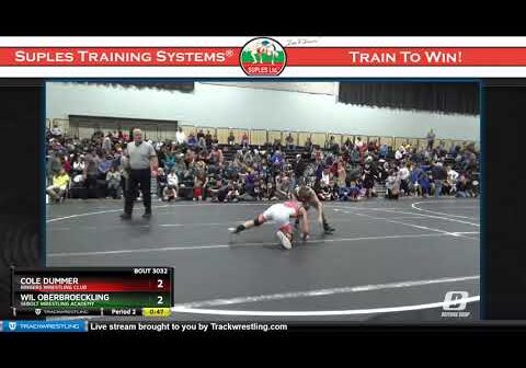 G 7-8 91 Wil Oberbroeckling Sebolt Wrestling Academy Vs Cole Dummer Ringers Wrestling Club