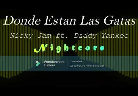 Donde Están Las Gatas – Nicky Jam ft. Daddy Yankee (Nightcore)