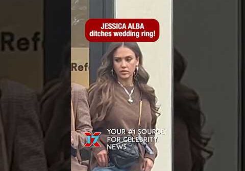 Jessica Alba Appears To Ditch Wedding Ring Amid Reported Marital Struggles