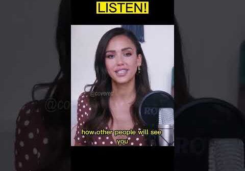 Be honest to yourself. #shorts #jessicaalba #honest #men #women #listen #covered