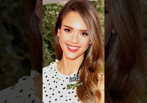 Jessica Alba Then and Now 1998 – 2025 #shorts