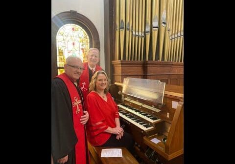 Pentecost Organ Concert and Acts 2 Readings — Organist: Susan Williams. Terrell, Texas.