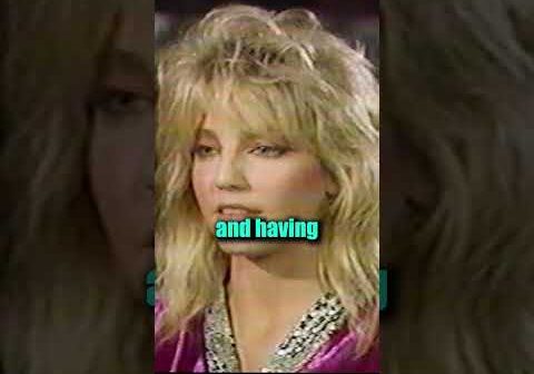 (1988) Heather Locklear On Tommy Lee #shorts #heatherlocklear #mötleycrüe
