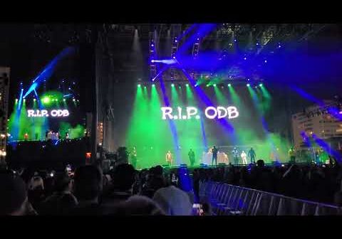 Wu-Tang Clan tribute to “O.D.B.” (Ol dirty Bastard) (live) at Cali Vibes 2022